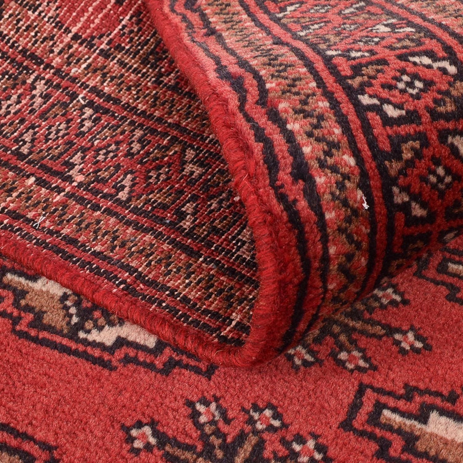 Alfombra de pasillo Alfombra Turkaman - 285 x 77 cm - rojo