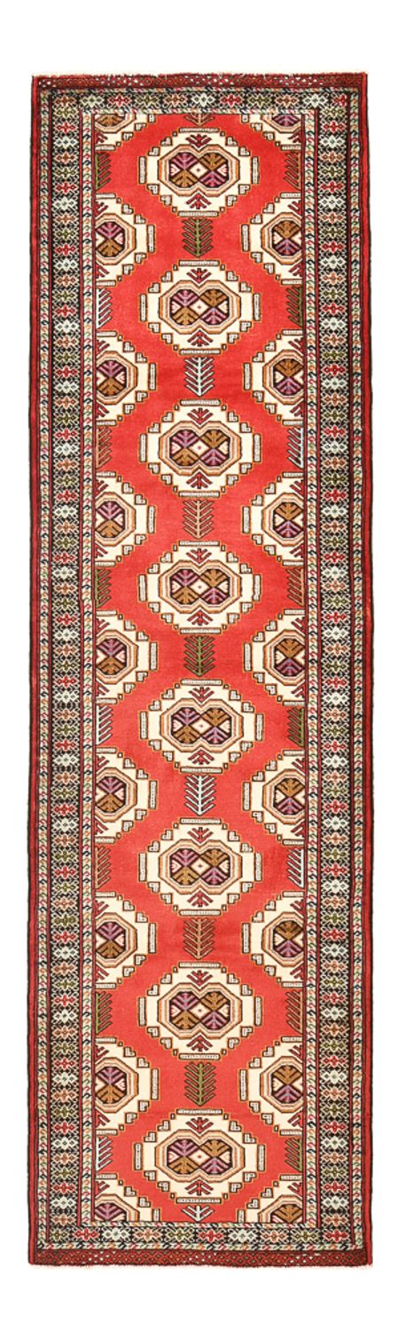 Alfombra de pasillo Alfombra Turkaman - 283 x 85 cm - rojo