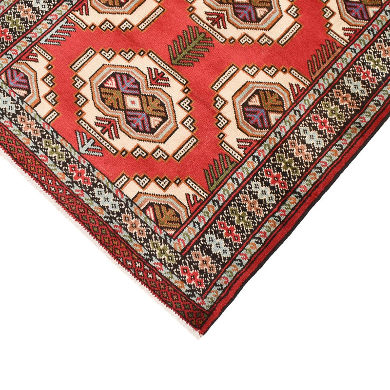 Alfombra de pasillo Alfombra Turkaman - 283 x 85 cm - rojo