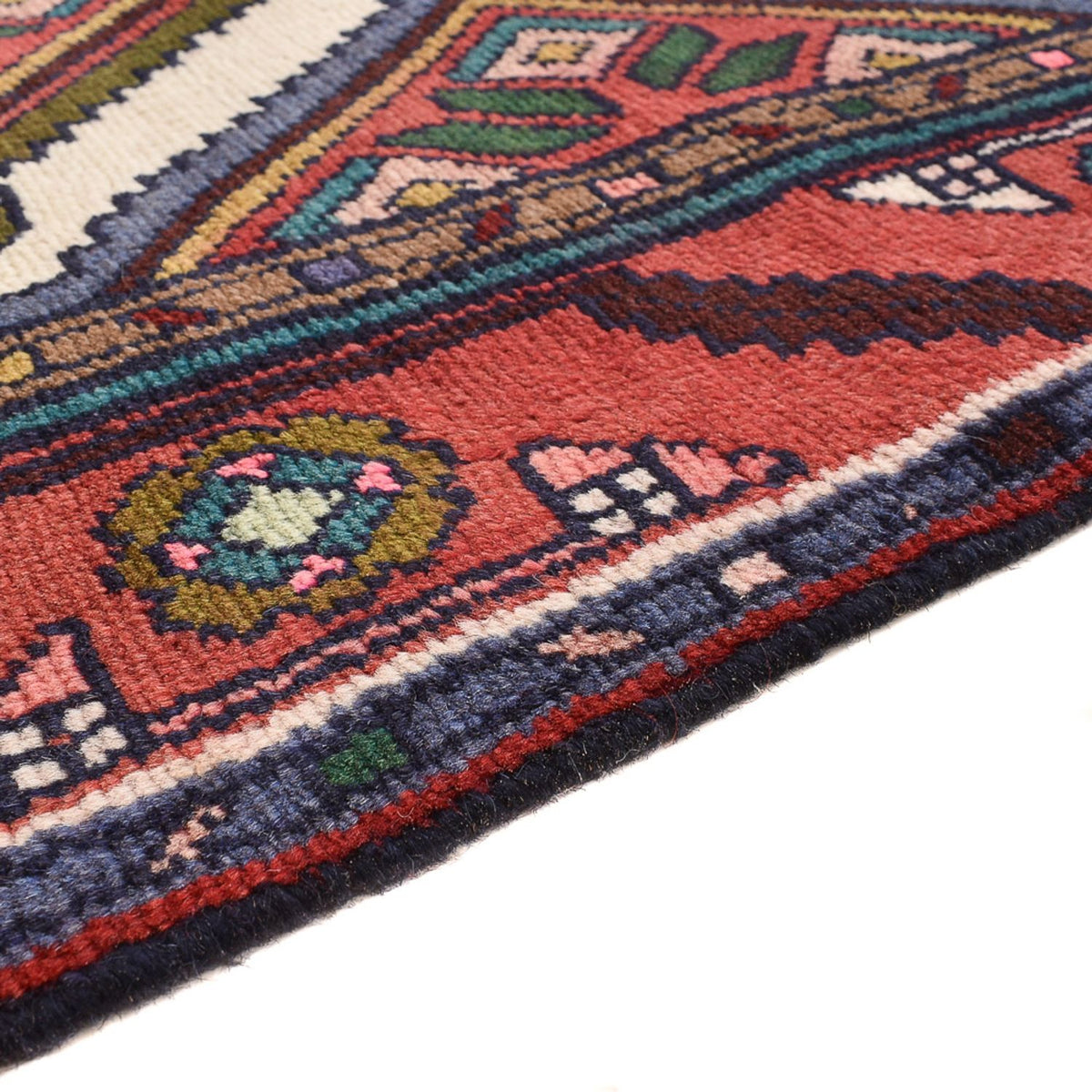 Alfombra de pasillo Alfombra persa - Nómada - 288 x 75 cm - rojo oscuro