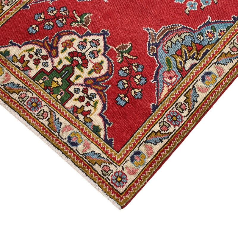 Alfombra de pasillo Alfombra persa - Tabriz - 341 x 85 cm - rojo