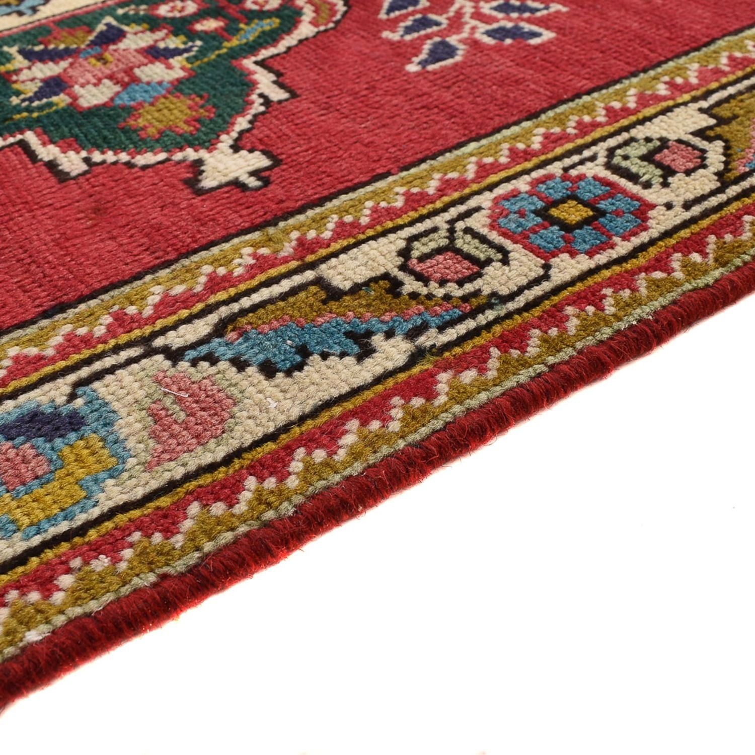 Alfombra de pasillo Alfombra persa - Tabriz - 341 x 85 cm - rojo