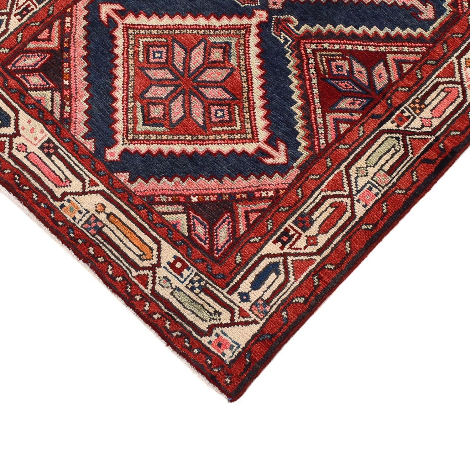 Alfombra de pasillo Alfombra persa - Nómada - 336 x 83 cm - óxido