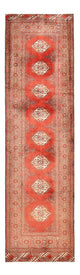 Alfombra de pasillo Alfombra Turkaman - 279 x 79 cm - rojo