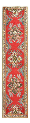 Alfombra de pasillo Alfombra persa - Tabriz - 343 x 80 cm - rojo