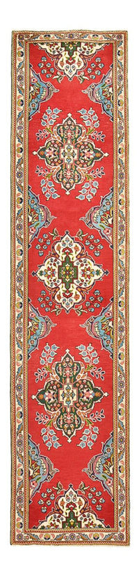 Alfombra de pasillo Alfombra persa - Tabriz - 343 x 80 cm - rojo