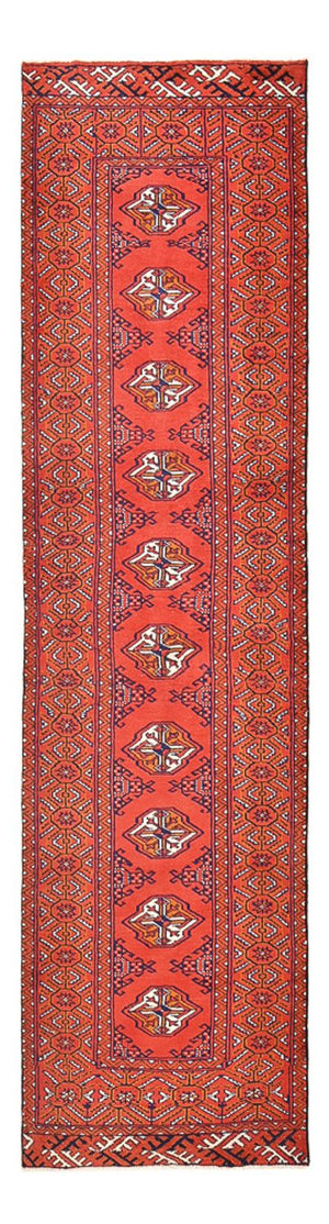 Alfombra de pasillo Alfombra Turkaman - 277 x 75 cm - rojo