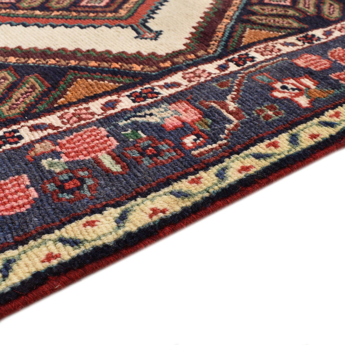 Alfombra de pasillo Alfombra persa - Nómada - 275 x 86 cm - beige oscuro