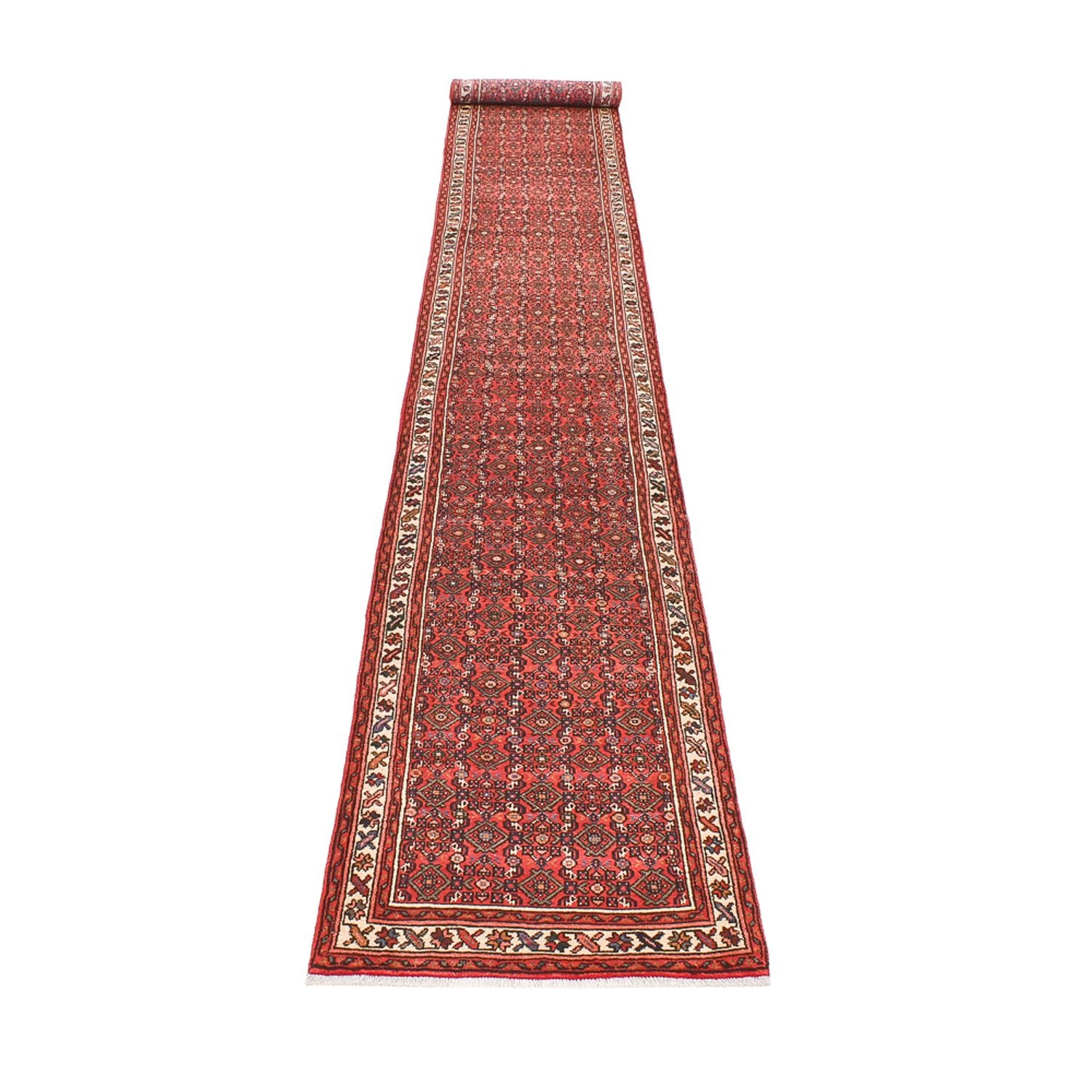 Alfombra de pasillo Alfombra persa - Nómada - 592 x 76 cm - óxido