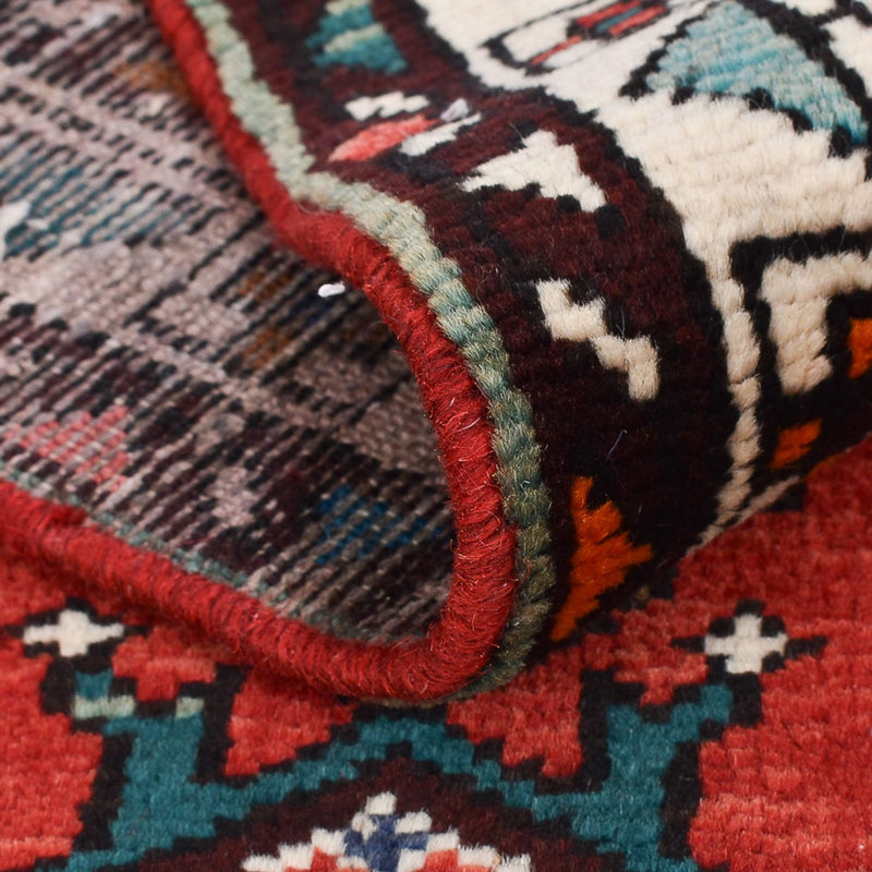 Alfombra de pasillo Alfombra persa - Nómada - 386 x 71 cm - rojo