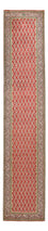 Alfombra de pasillo Alfombra persa - Tabriz - 381 x 73 cm - óxido