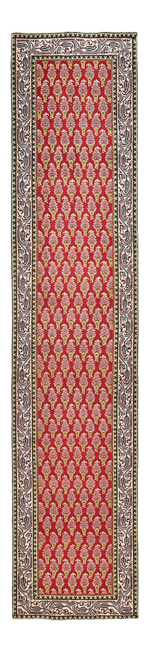 Alfombra de pasillo Alfombra persa - Tabriz - 373 x 80 cm - óxido