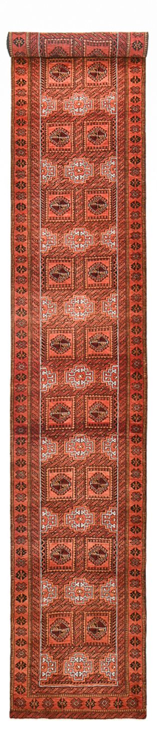 Alfombra de pasillo Alfombra Belutsch - 573 x 86 cm - óxido
