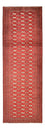 Alfombra de pasillo Alfombra Turkaman - 274 x 96 cm - rojo