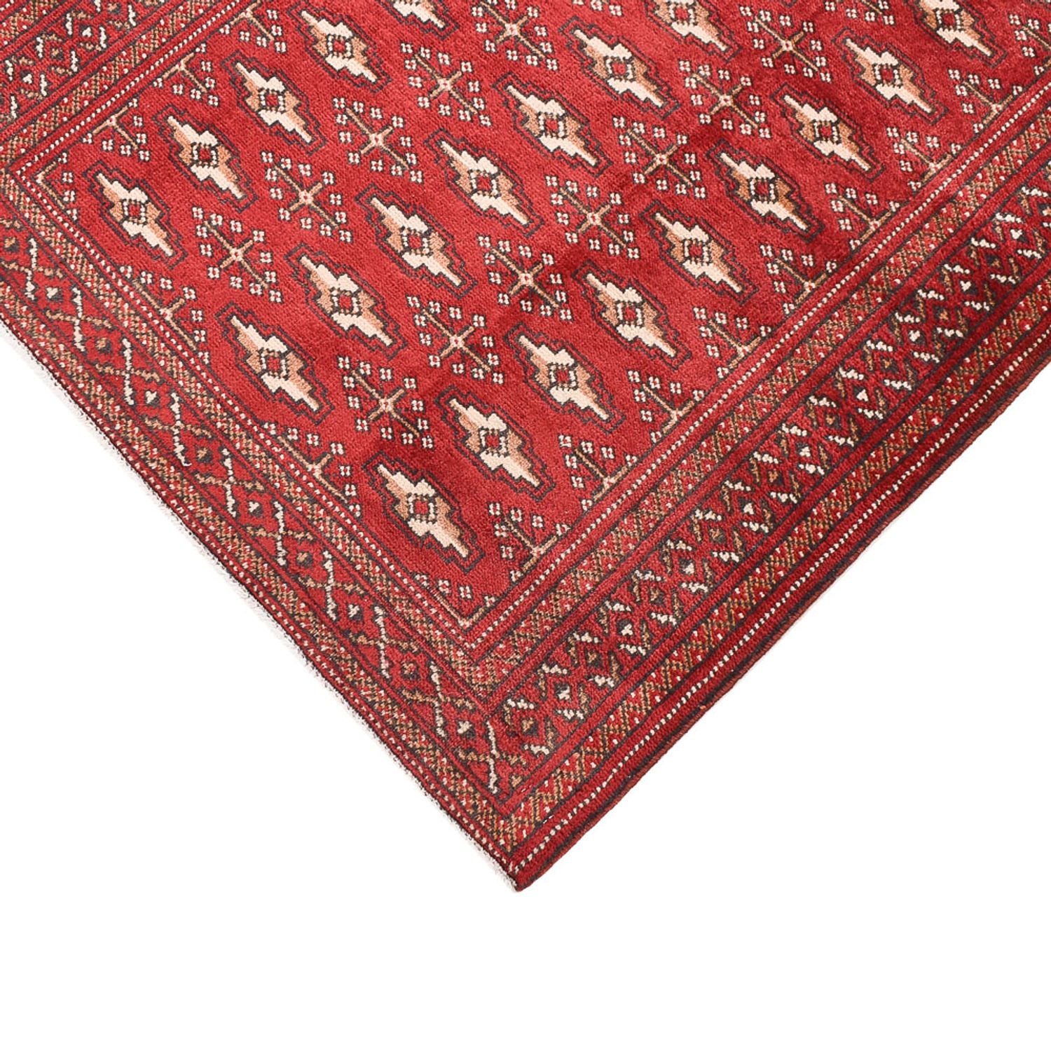 Alfombra de pasillo Alfombra Turkaman - 274 x 96 cm - rojo