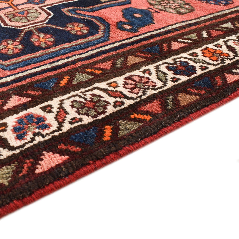 Alfombra de pasillo Alfombra persa - Bidjar - 316 x 105 cm - rojo claro