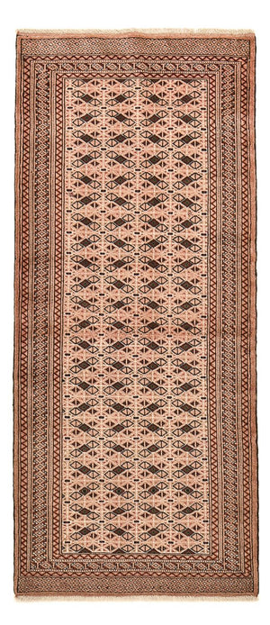 Alfombra de pasillo Alfombra Turkaman - 193 x 83 cm - rojo claro