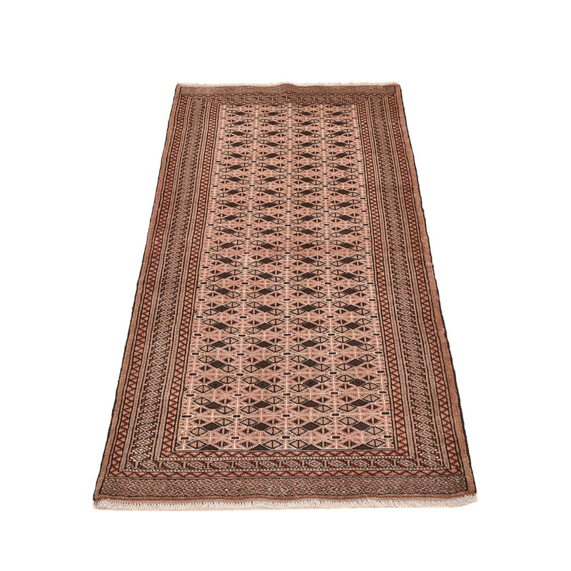 Alfombra de pasillo Alfombra Turkaman - 193 x 83 cm - rojo claro