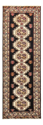 Alfombra de pasillo Alfombra Turkaman - 187 x 63 cm - azul oscuro