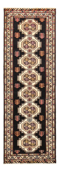 Alfombra de pasillo Alfombra Turkaman - 187 x 63 cm - azul oscuro