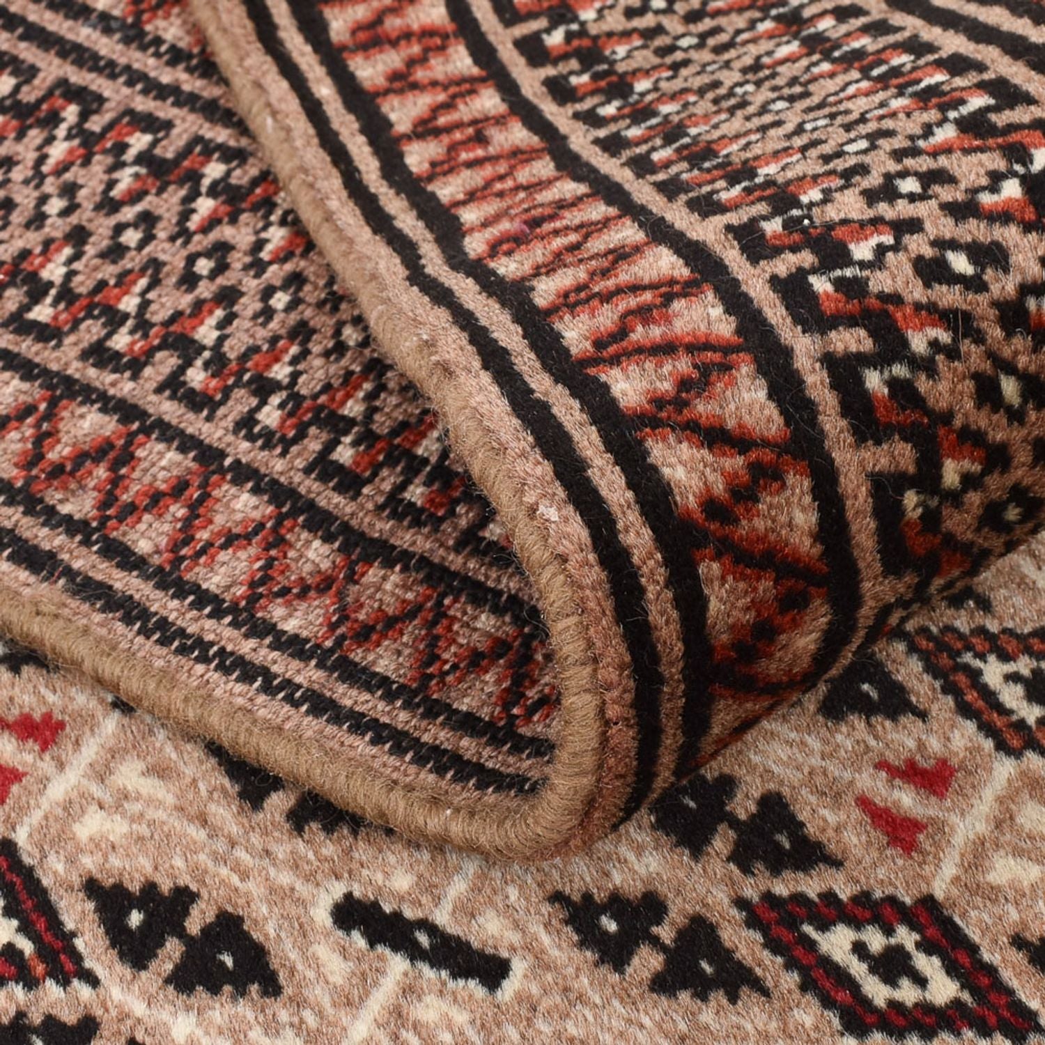 Alfombra de pasillo Alfombra Turkaman - 191 x 75 cm - arena