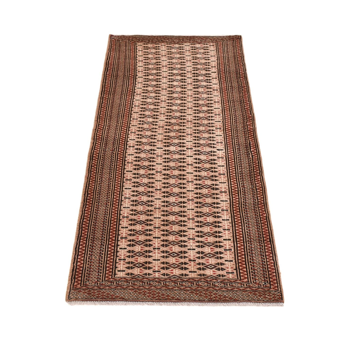 Alfombra de pasillo Alfombra Turkaman - 191 x 75 cm - arena