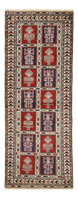 Alfombra de pasillo Alfombra Turkaman - 190 x 78 cm - multicolor