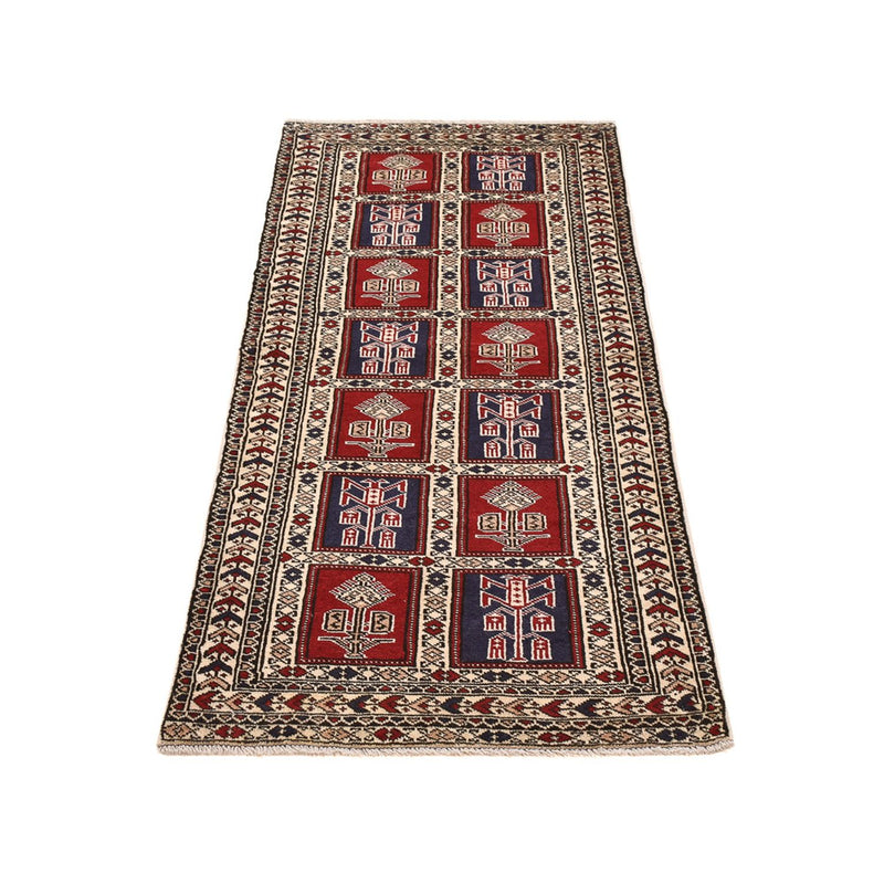 Alfombra de pasillo Alfombra Turkaman - 190 x 78 cm - multicolor