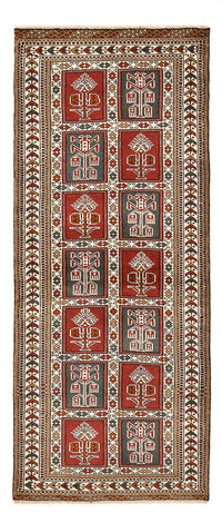 Alfombra de pasillo Alfombra Turkaman - 186 x 76 cm - multicolor