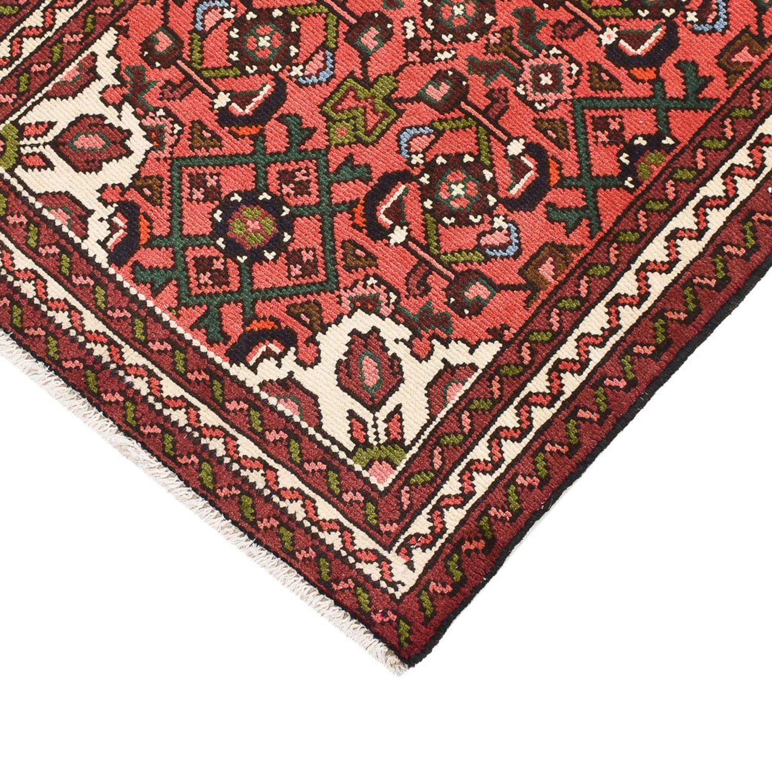 Alfombra de pasillo Alfombra persa - Nómada - 191 x 63 cm - óxido