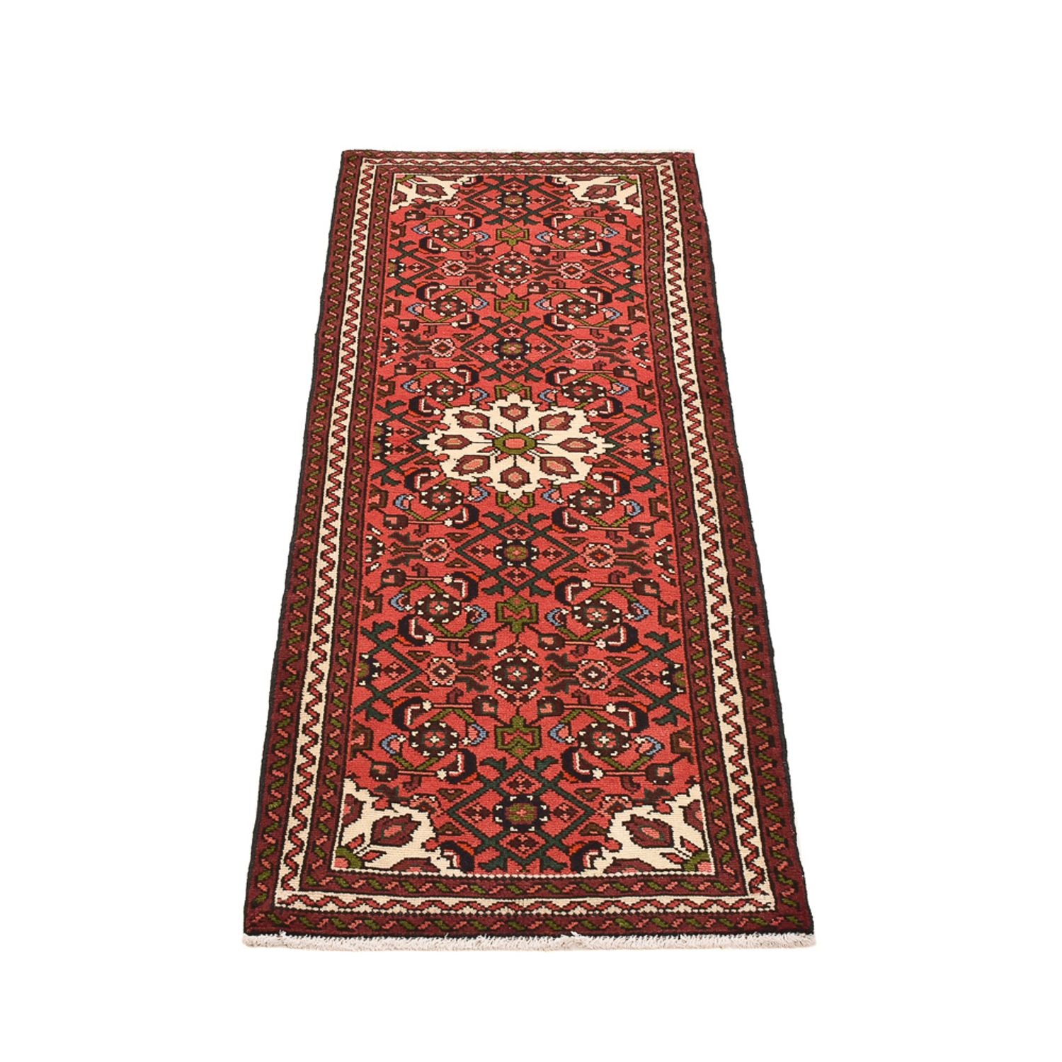 Alfombra de pasillo Alfombra persa - Nómada - 191 x 63 cm - óxido