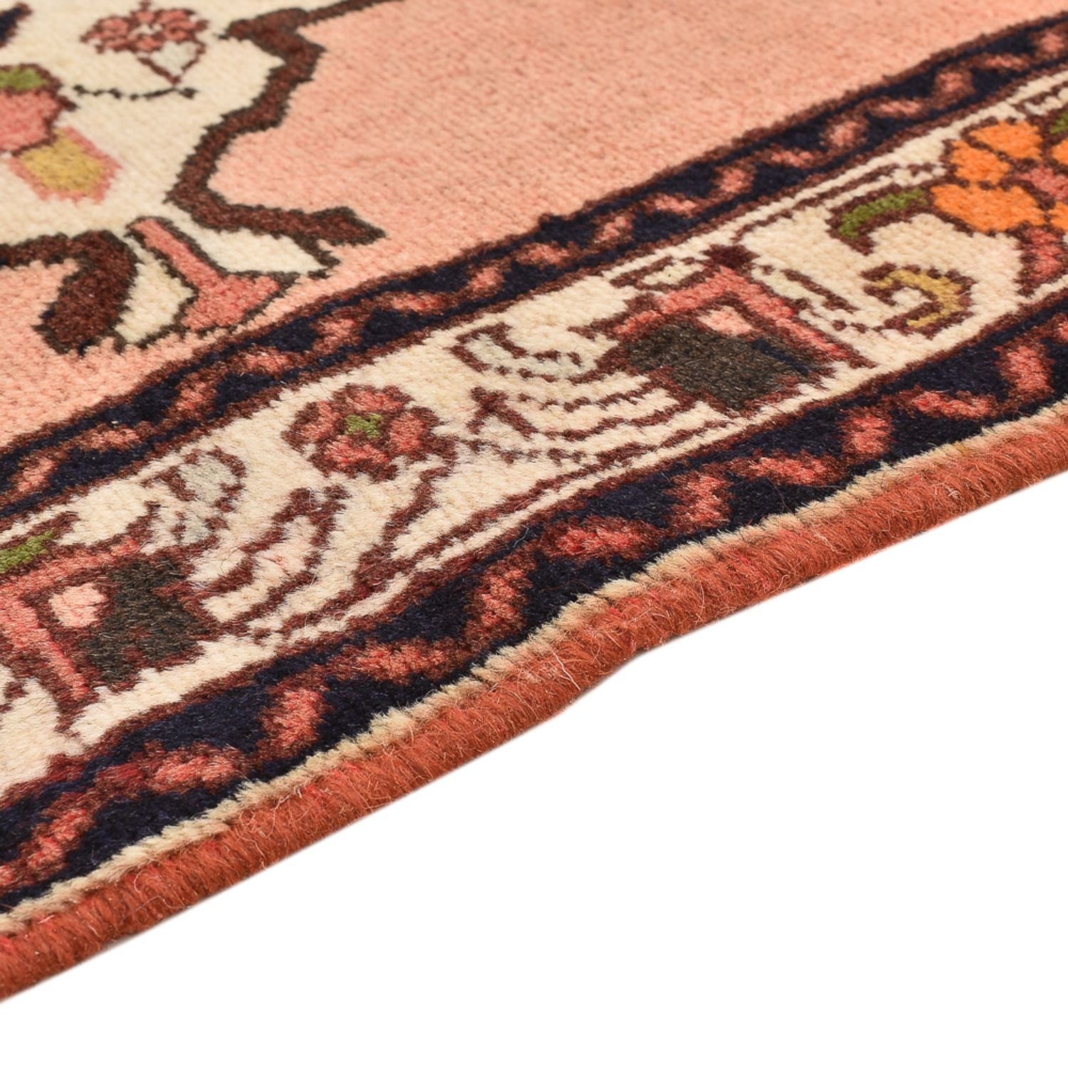 Alfombra de pasillo Alfombra persa - Nómada - 202 x 76 cm - rojo claro