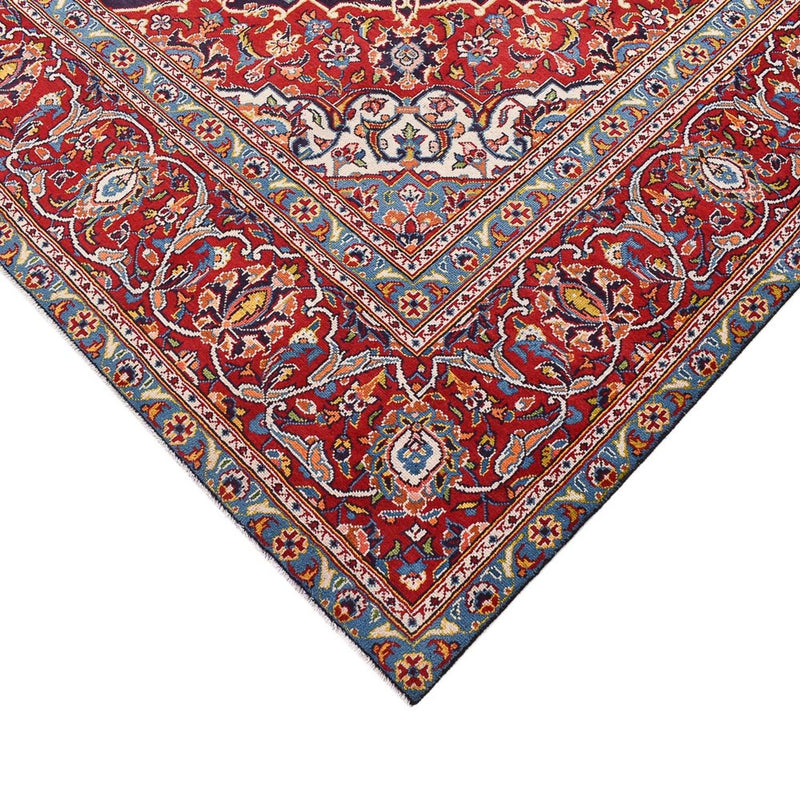 Alfombra persa - Keshan - 345 x 232 cm - rojo oscuro