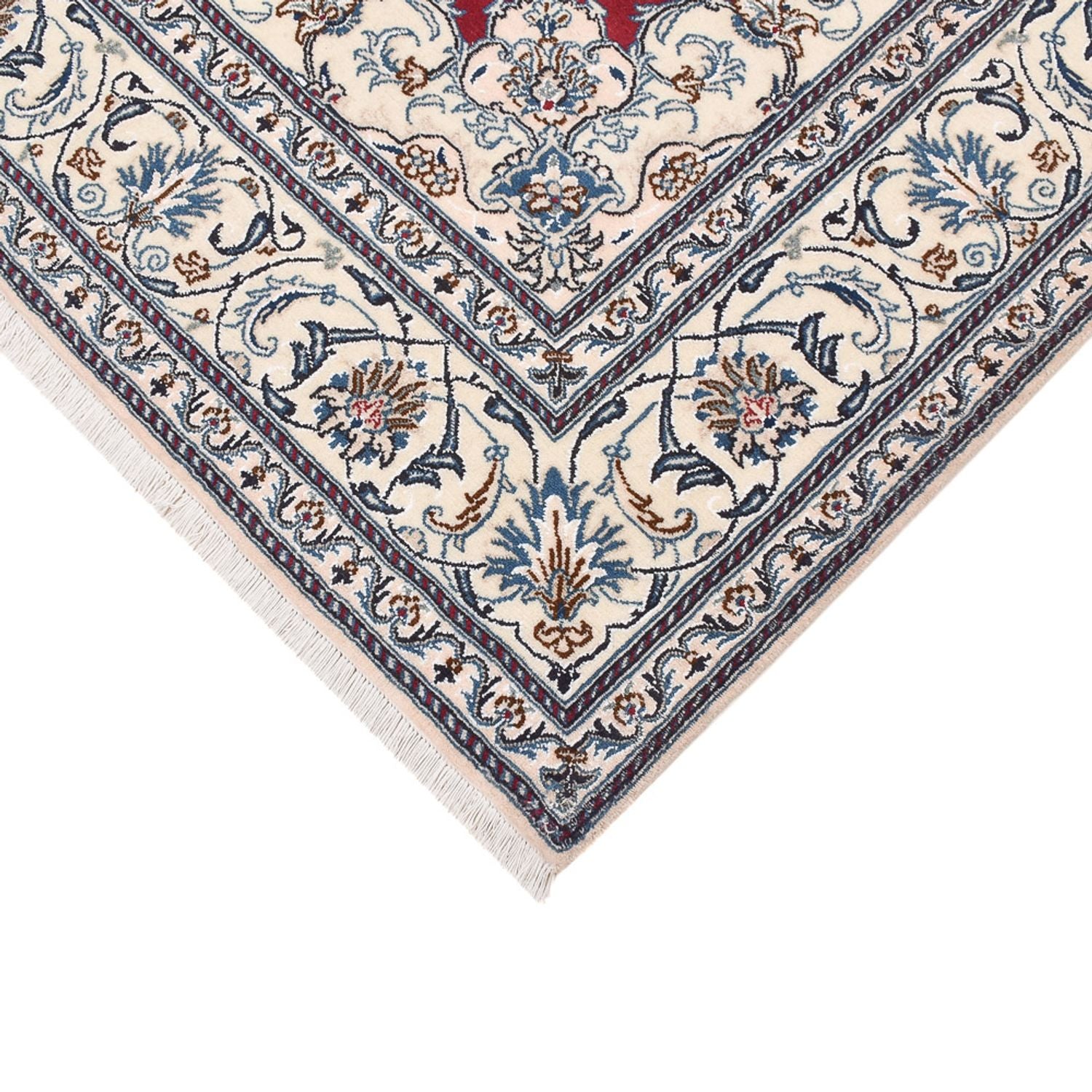 Alfombra persa - Nain - 292 x 202 cm - rojo