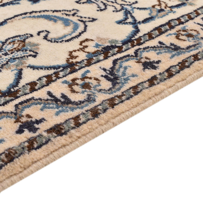 Alfombra persa - Nain - 139 x 73 cm - crema