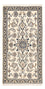 Alfombra persa - Nain - 133 x 69 cm - crema