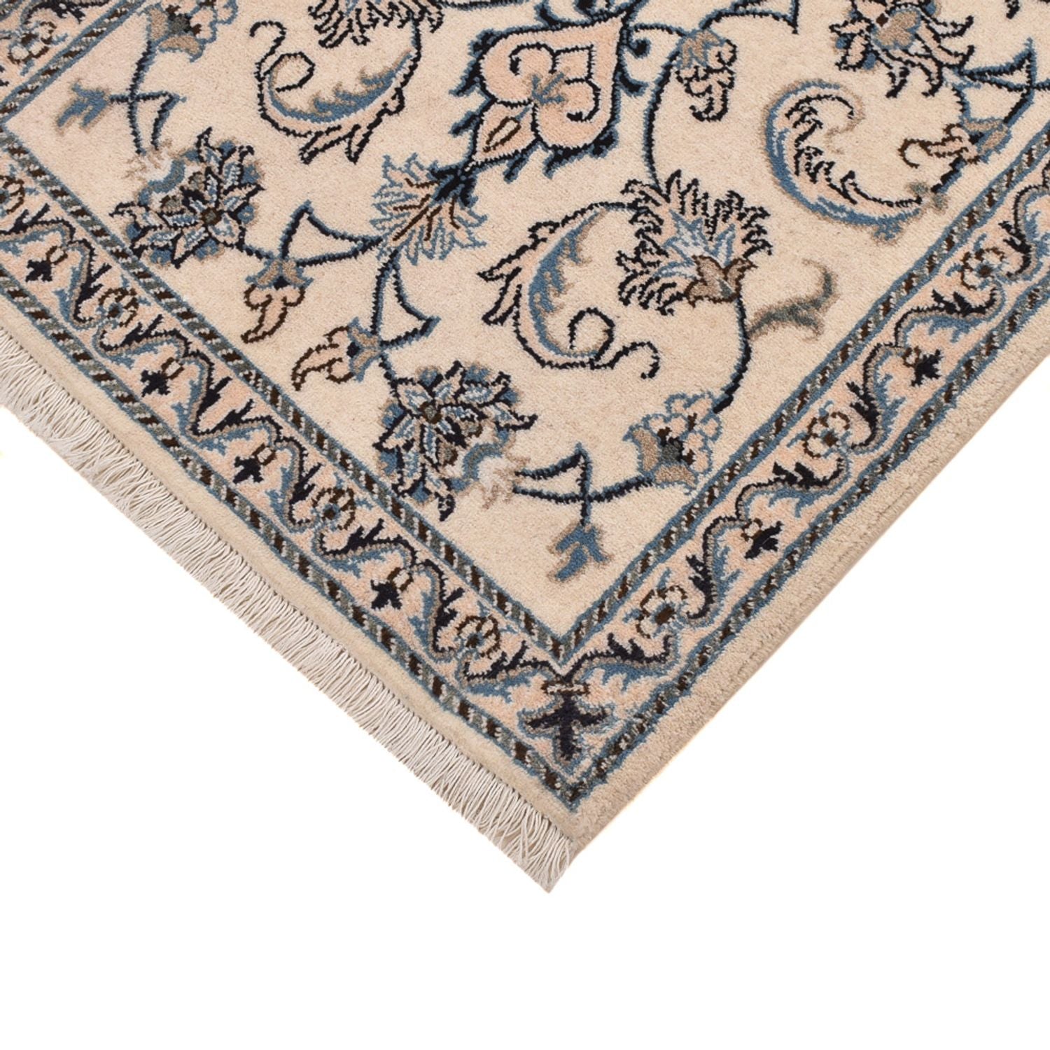 Alfombra persa - Nain - 146 x 70 cm - crema