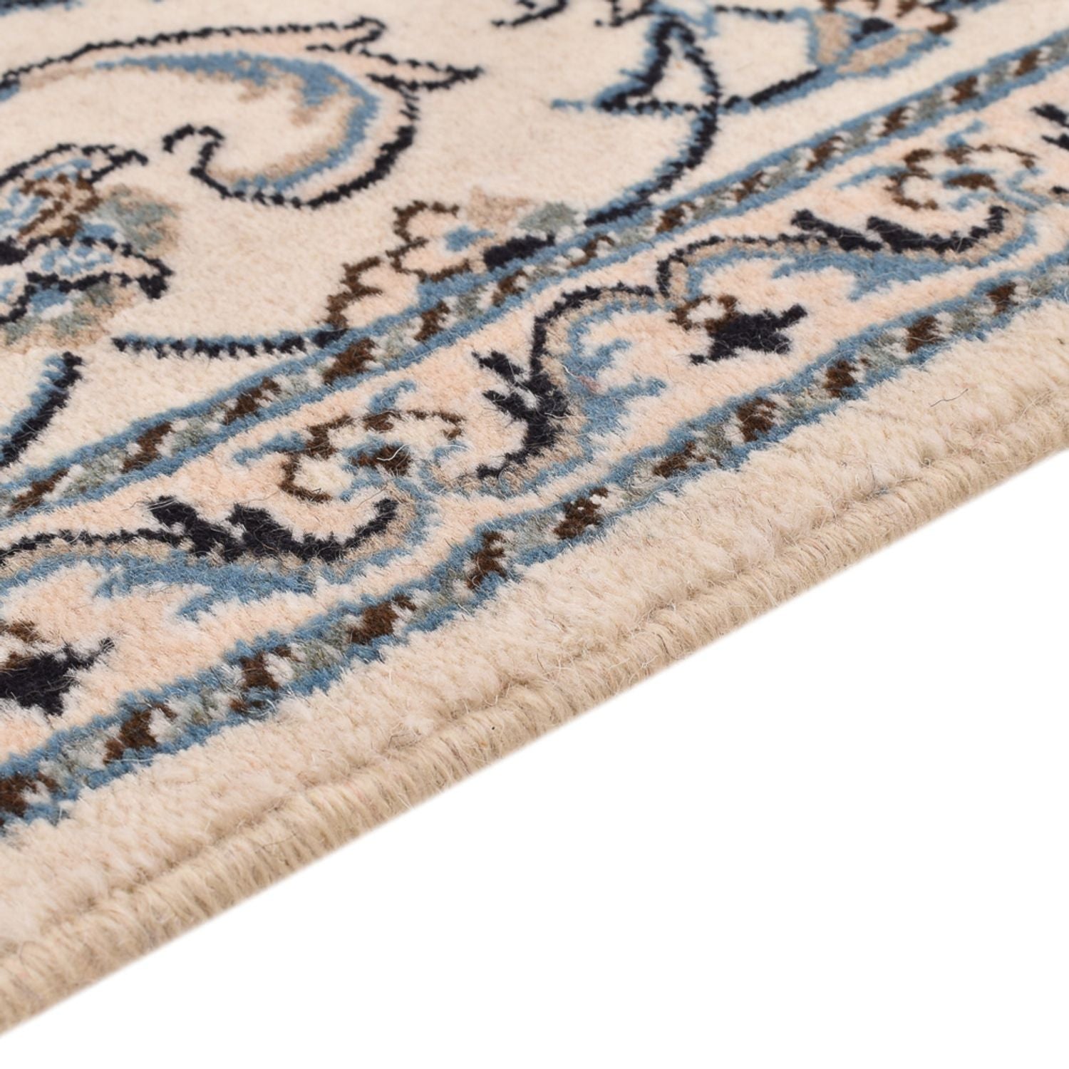 Alfombra persa - Nain - 146 x 70 cm - crema