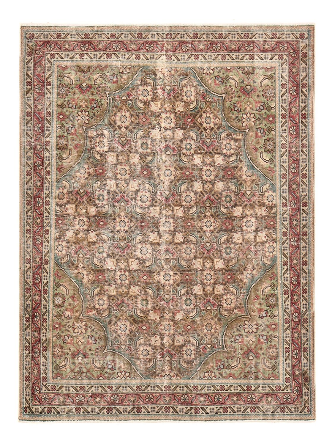 Alfombra Vintage - 182 x 136 cm - beige