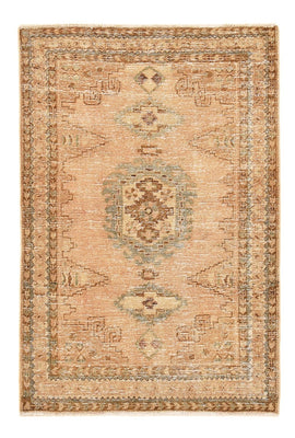 Alfombra Vintage - 158 x 107 cm - beige oscuro