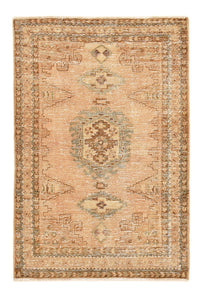 Alfombra Vintage - 158 x 107 cm - beige oscuro