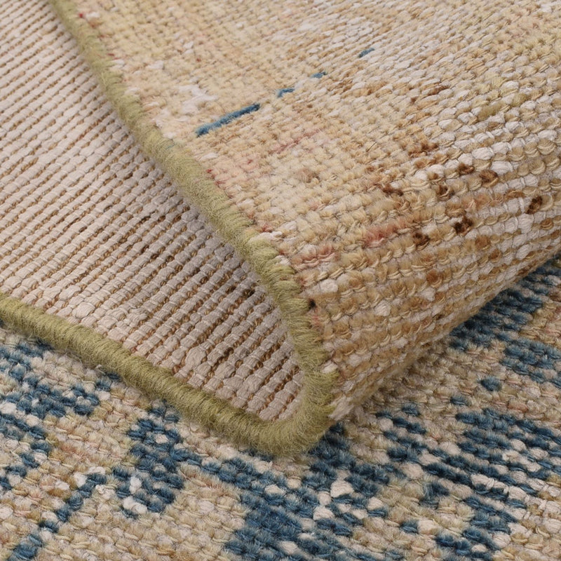 Alfombra Vintage - 148 x 108 cm - azul