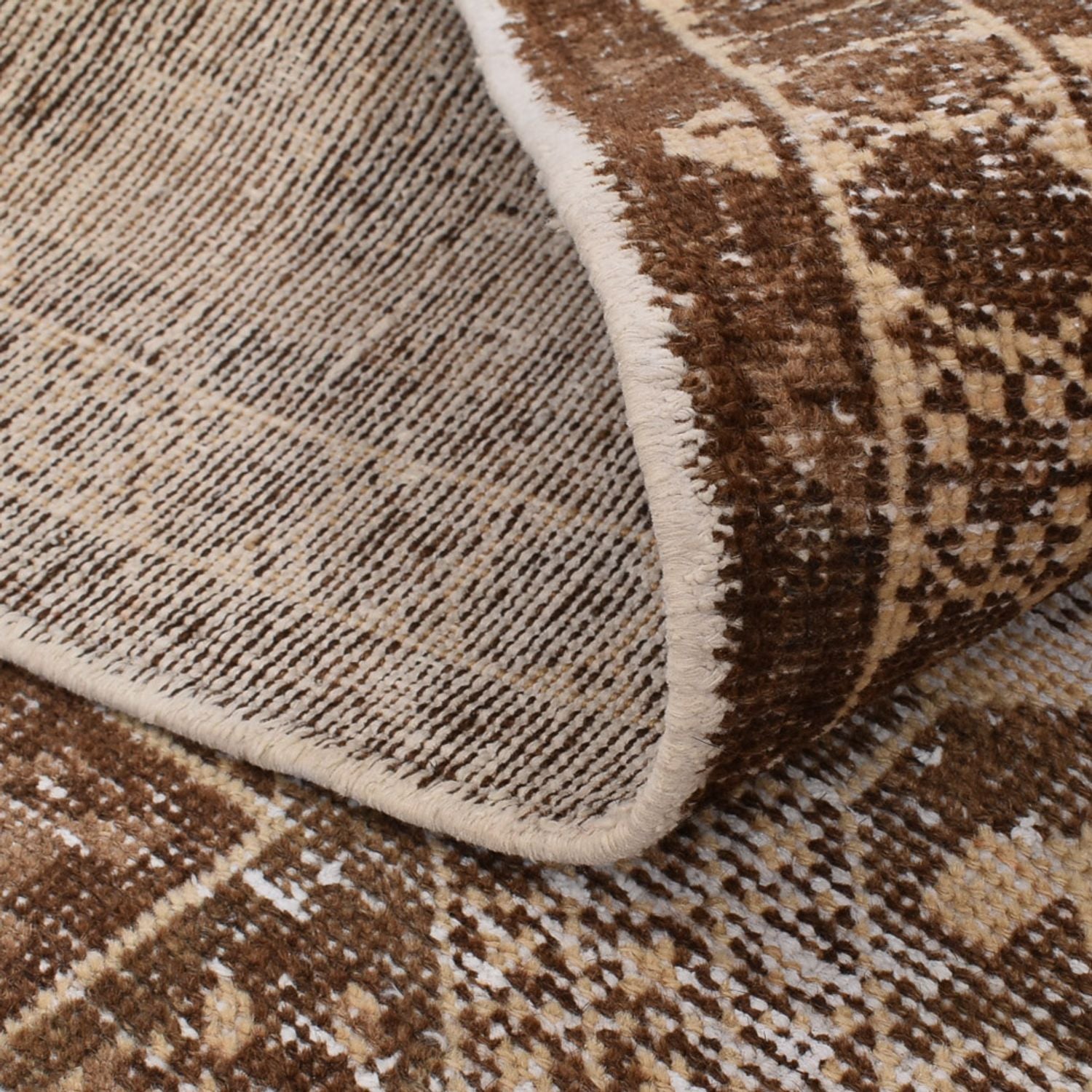 Alfombra Vintage - 175 x 122 cm - beige oscuro