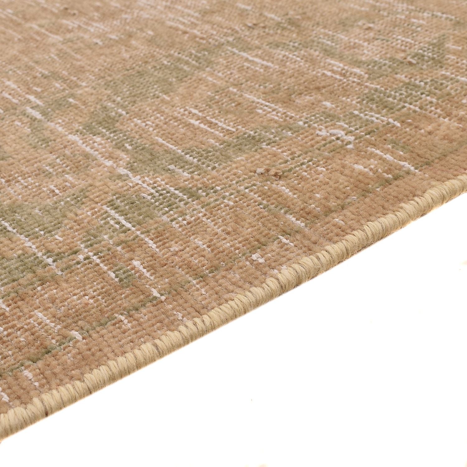 Alfombra Vintage - 206 x 145 cm - beige oscuro