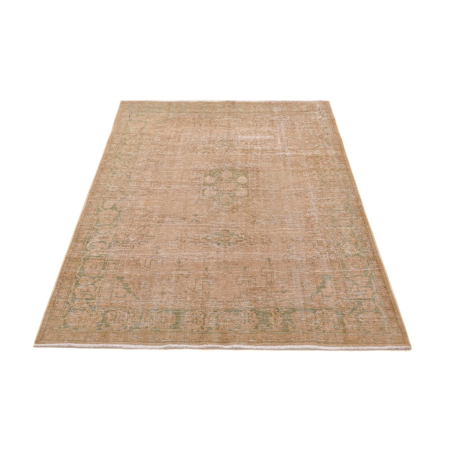 Alfombra Vintage - 206 x 145 cm - beige oscuro