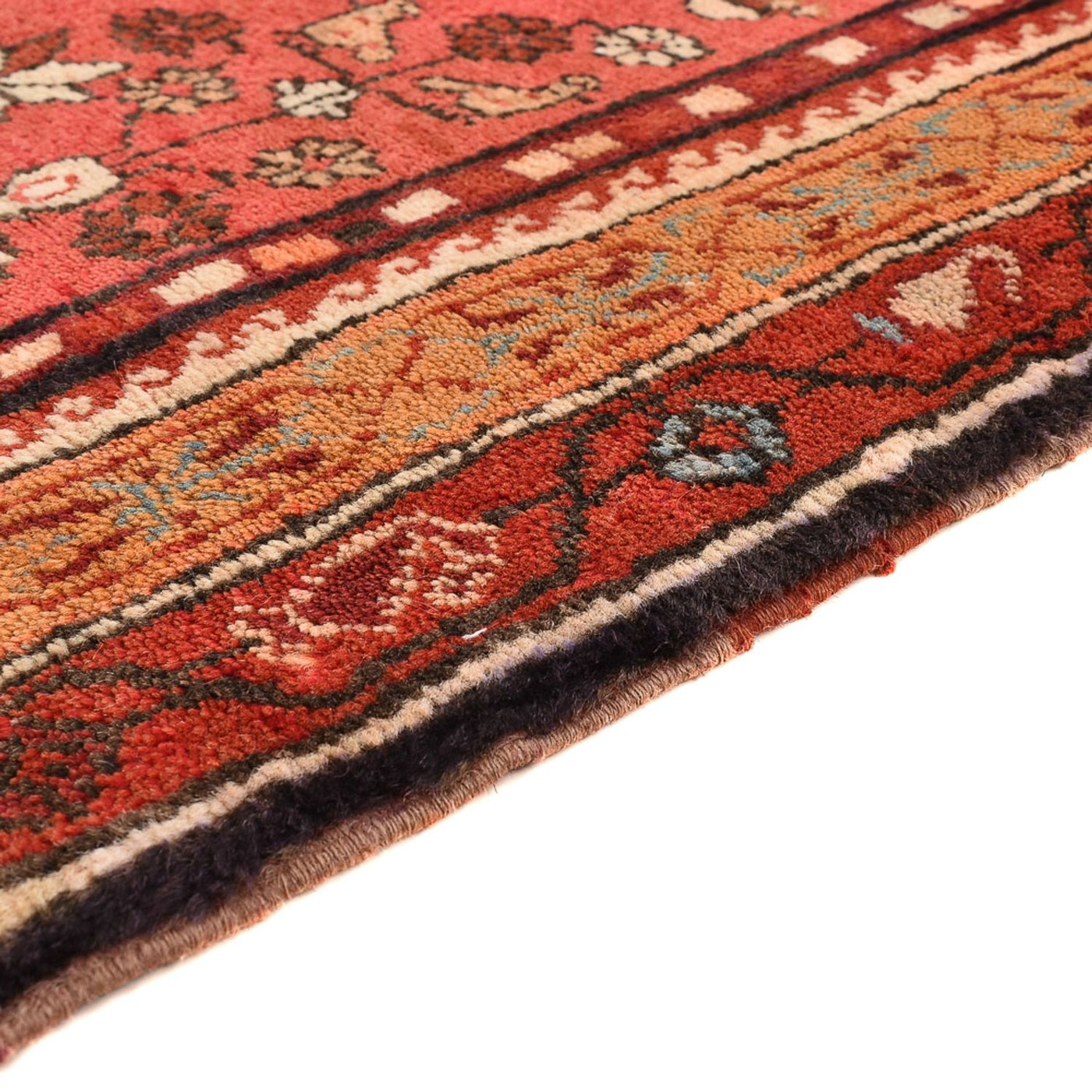 Alfombra de pasillo Alfombra persa - Nómada - 254 x 80 cm - rojo