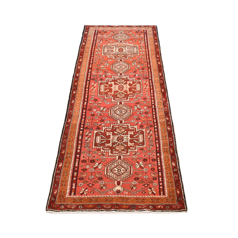 Alfombra de pasillo Alfombra persa - Nómada - 254 x 80 cm - rojo