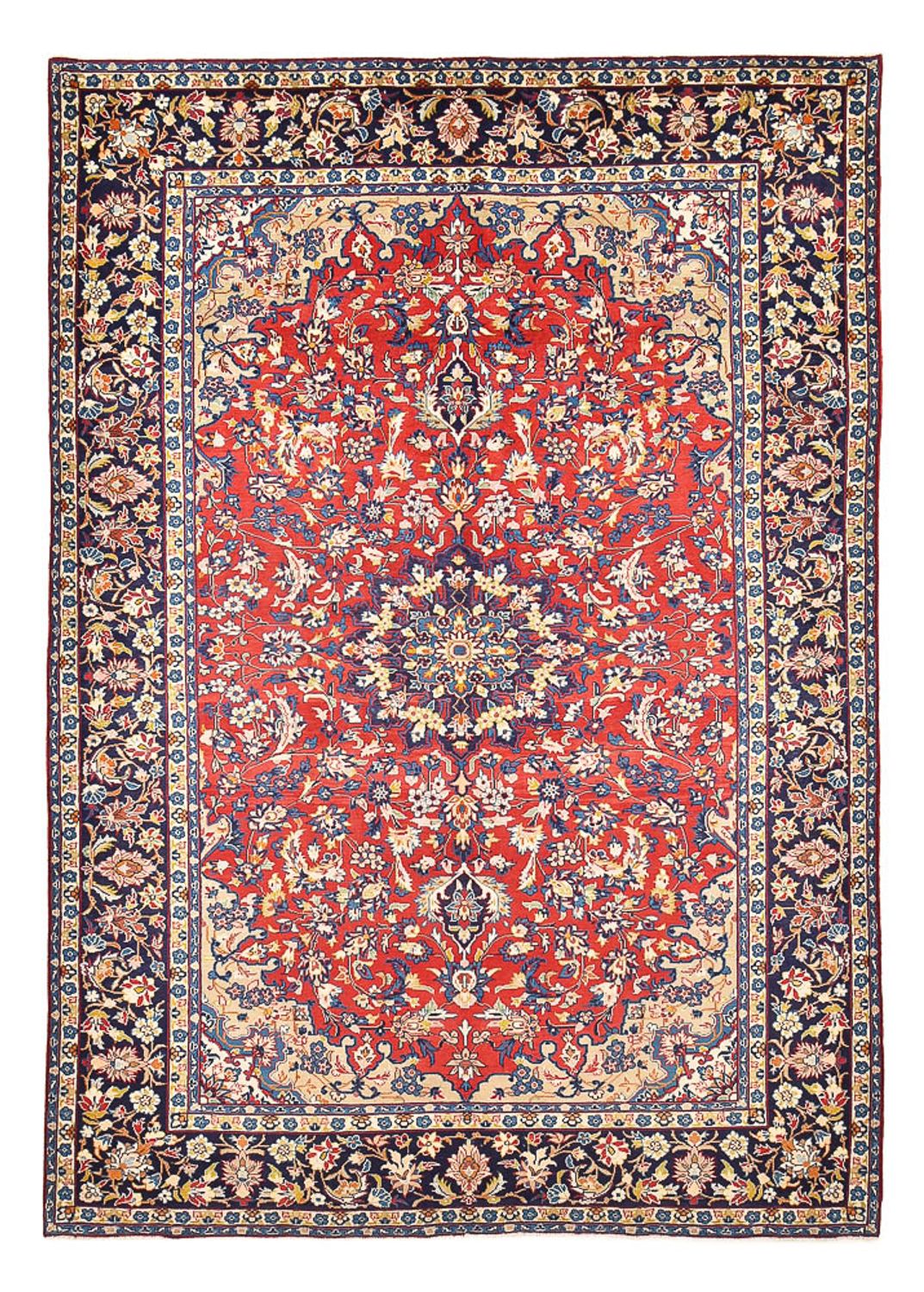Alfombra persa - Clásica - 343 x 245 cm - rojo