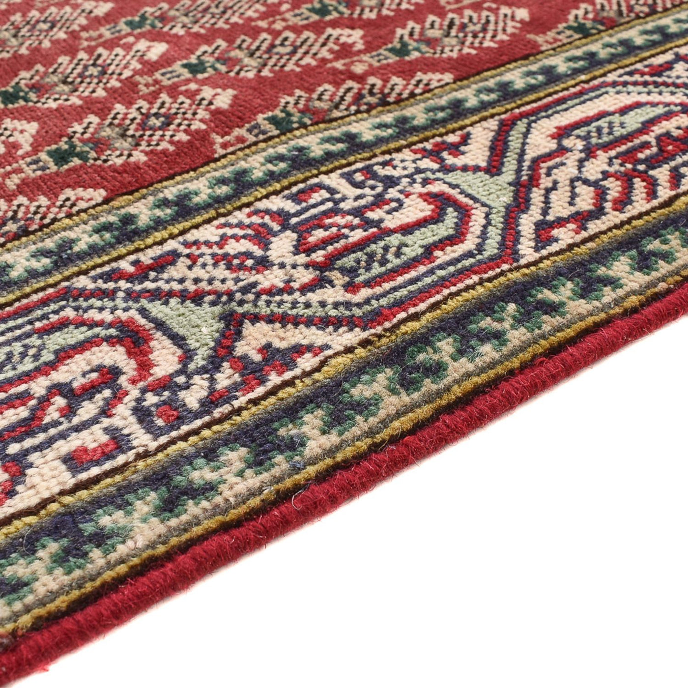 Alfombra de pasillo Alfombra persa - Tabriz - 340 x 83 cm - rojo
