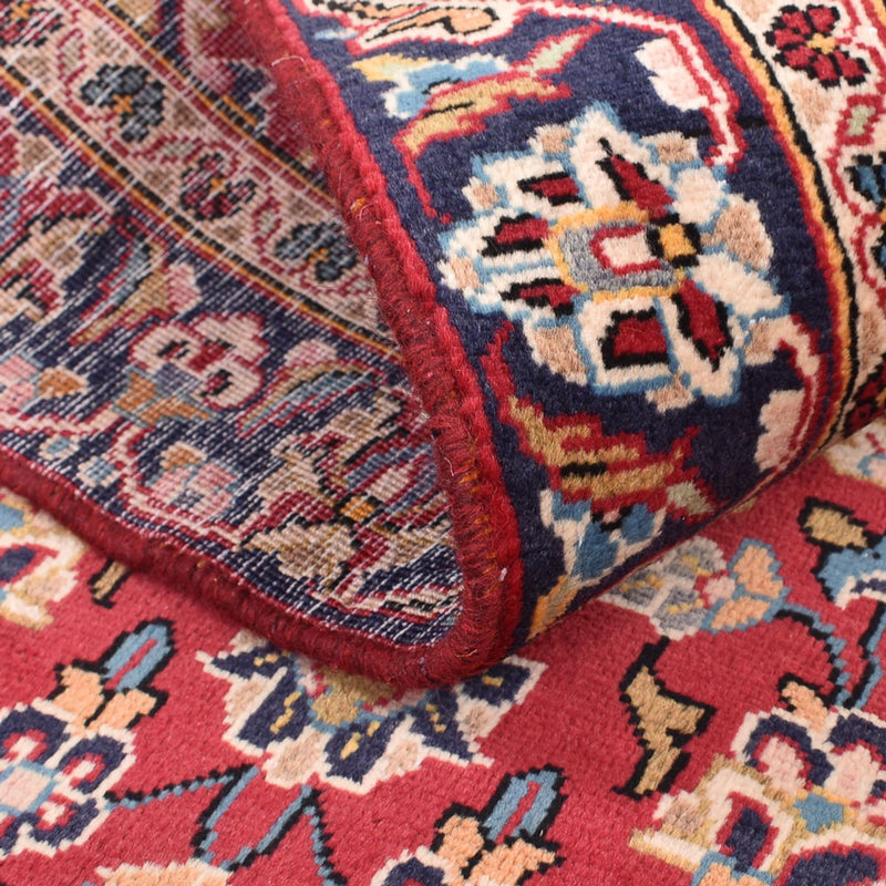 Alfombra persa - Keshan - 138 x 90 cm - rojo